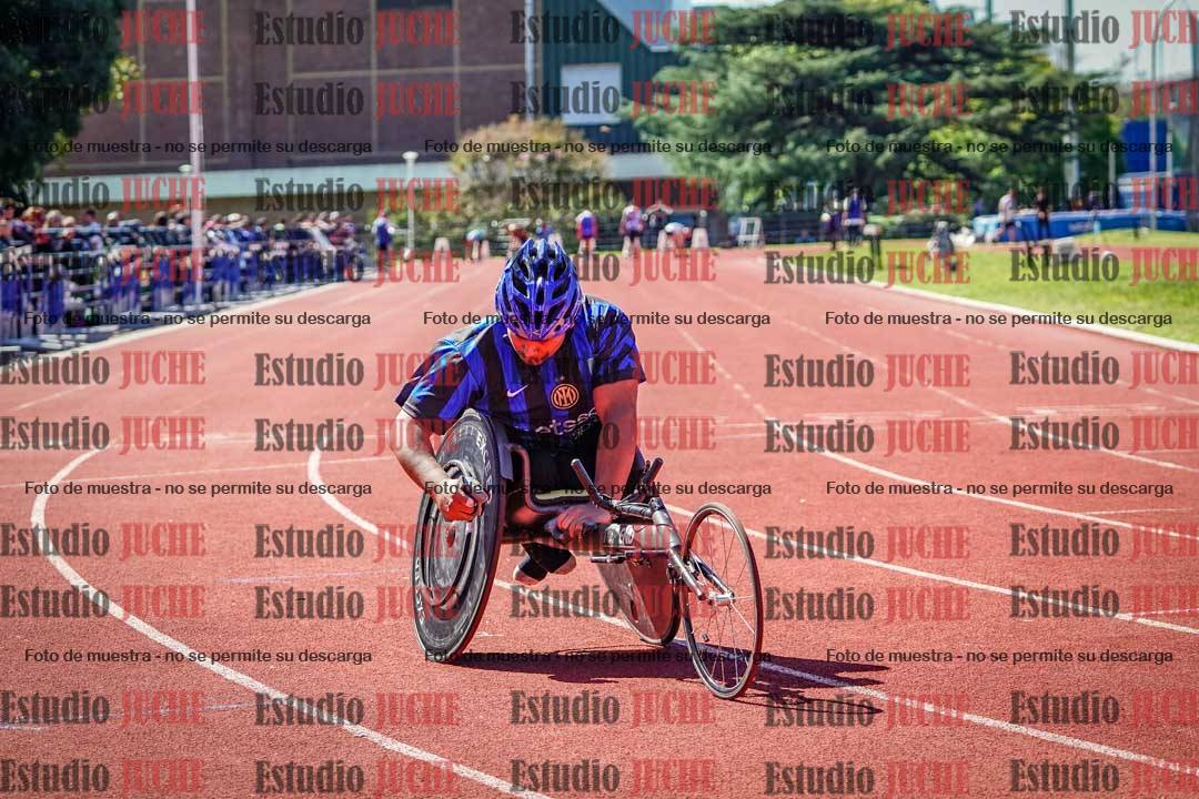 Fotos de los 100 m de varones