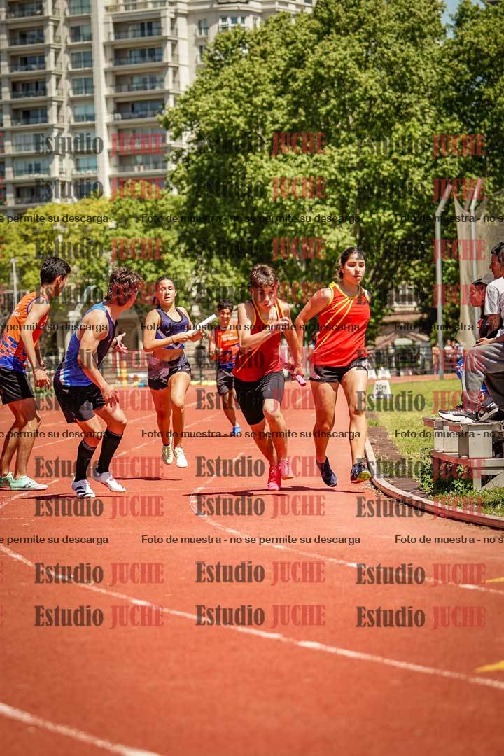 Fotos de las Postas 8x200 m de mujeres y varones - FINAL