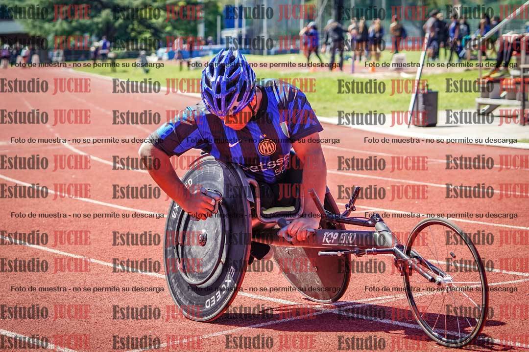 Fotos de los 100 m de varones