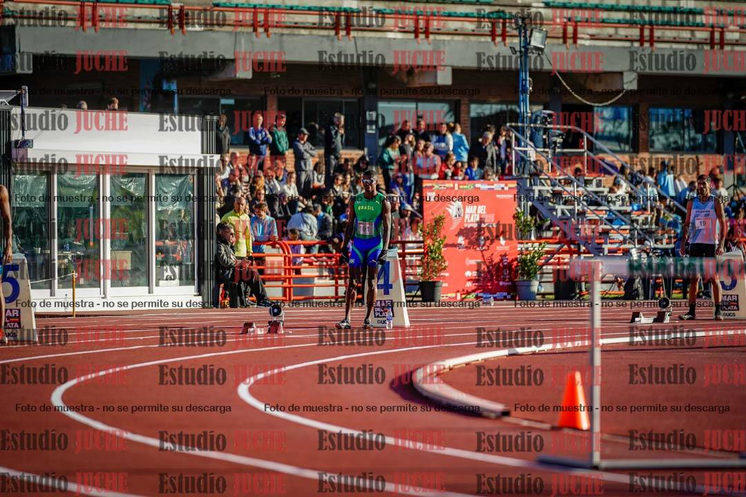 Fotos de los 400 m con vallas de varones - FINAL
