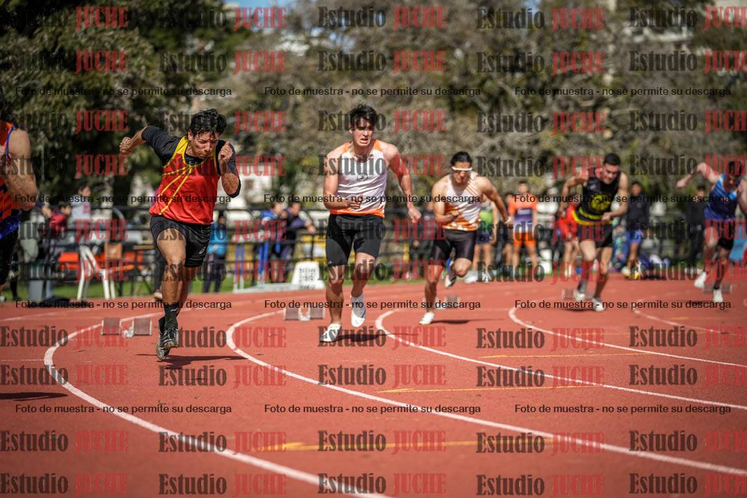 Fotos de los 200 m llanos de varones