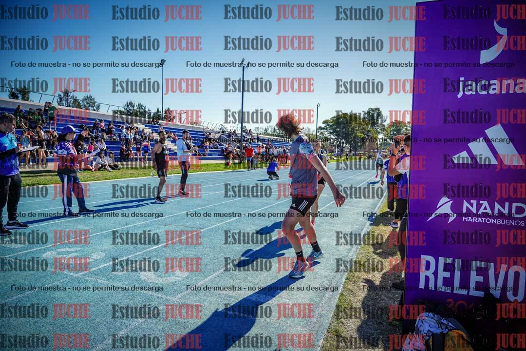 Fotos durante los relevos