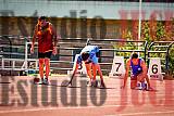 Fotos de los 100 m de varones