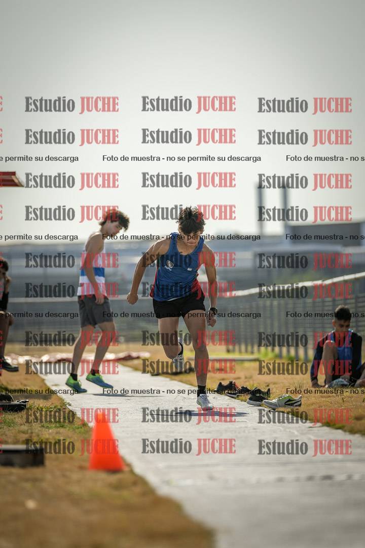 Fotos del salto triple de varones