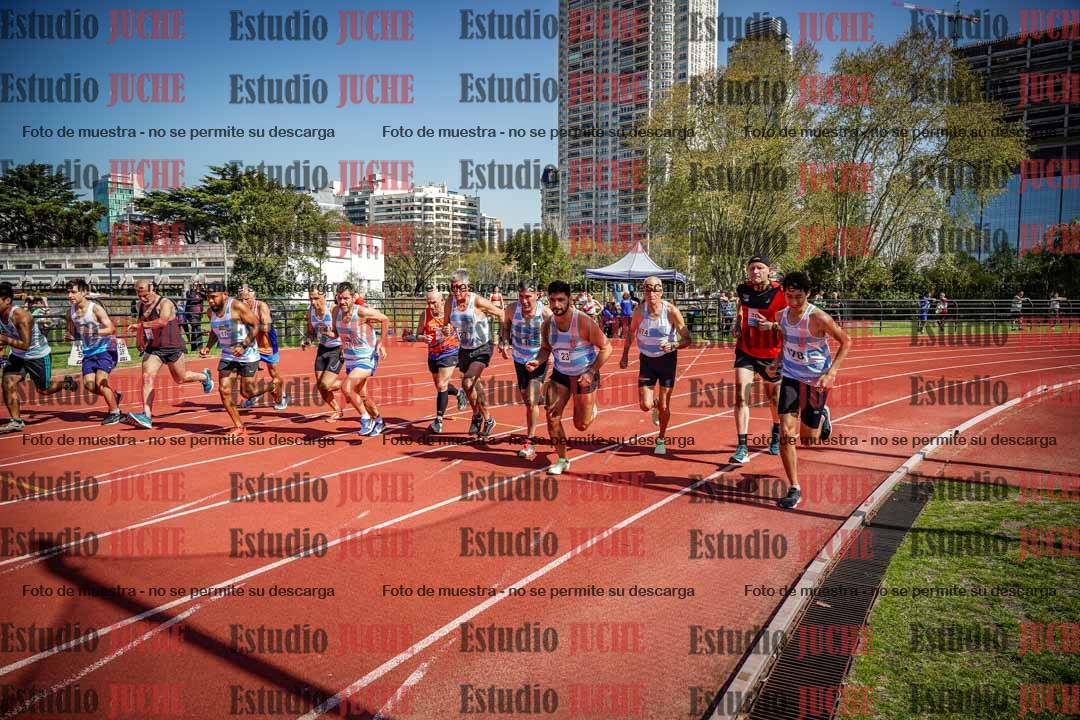 Fotos de los 1500 m llanos de varones