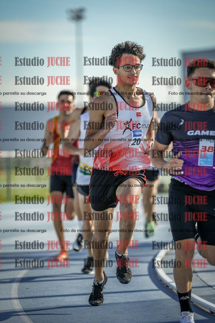 Fotos de los 1500 m llanos de varones