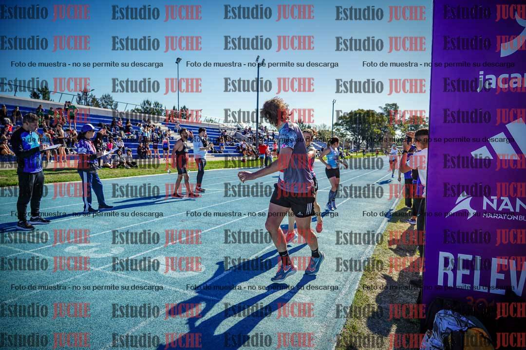 Fotos durante los relevos