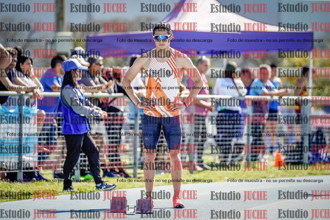 Fotos de los 400 m llanos de varones