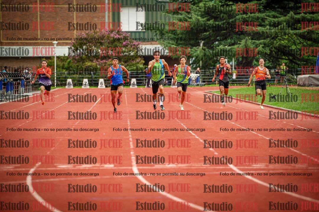 Fotos de los 200 m de varones