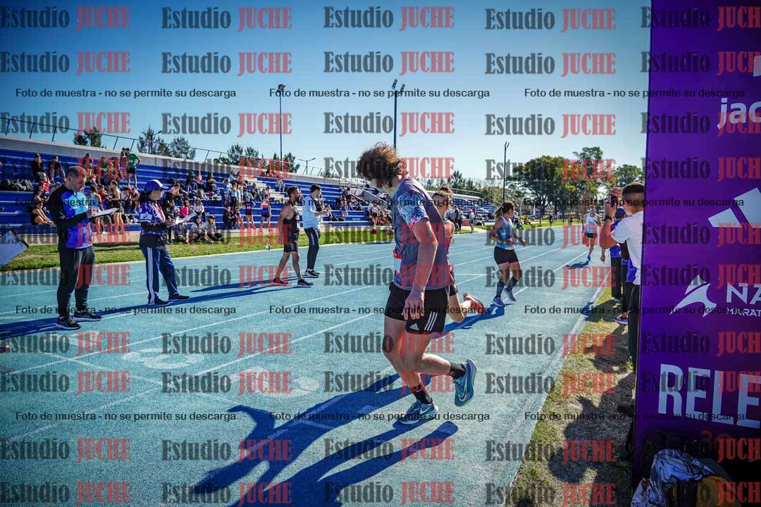 Fotos durante los relevos