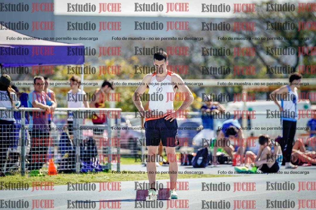 Fotos de los 400 m llanos de varones