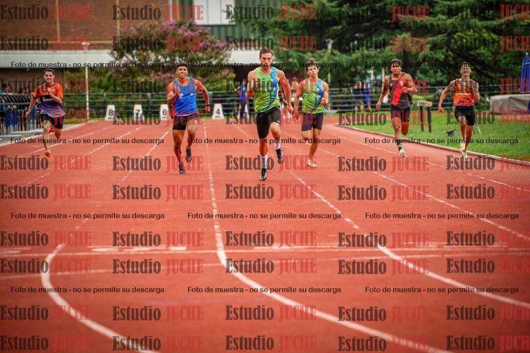Fotos de los 200 m de varones