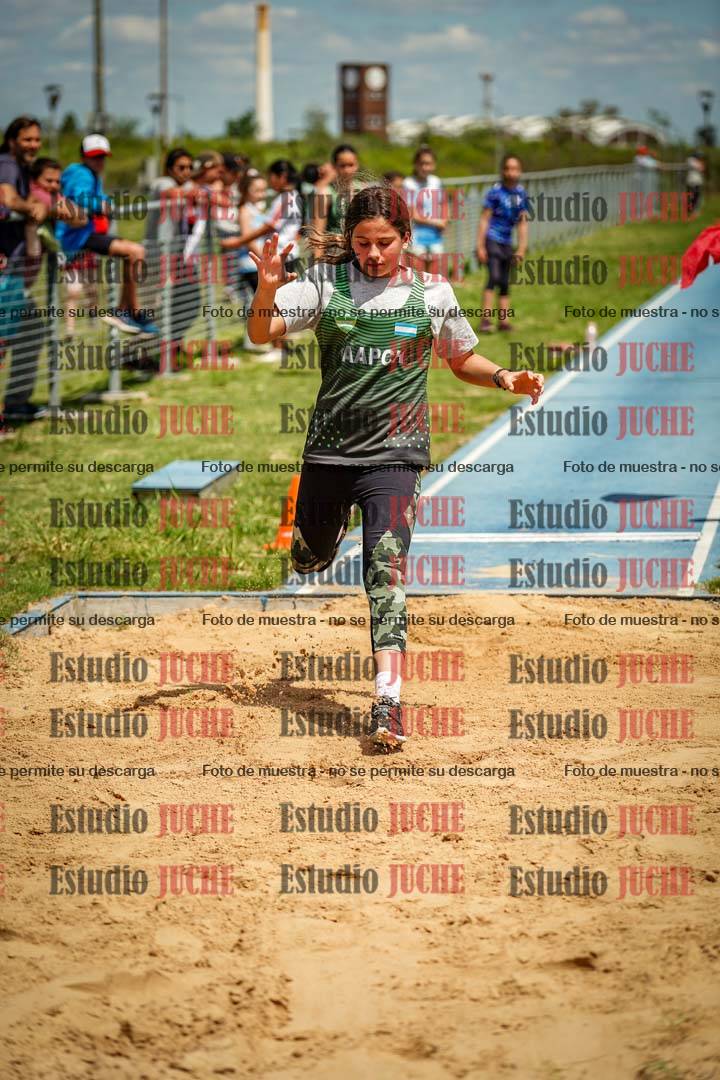 Fotos del salto en largo de mujeres - U12