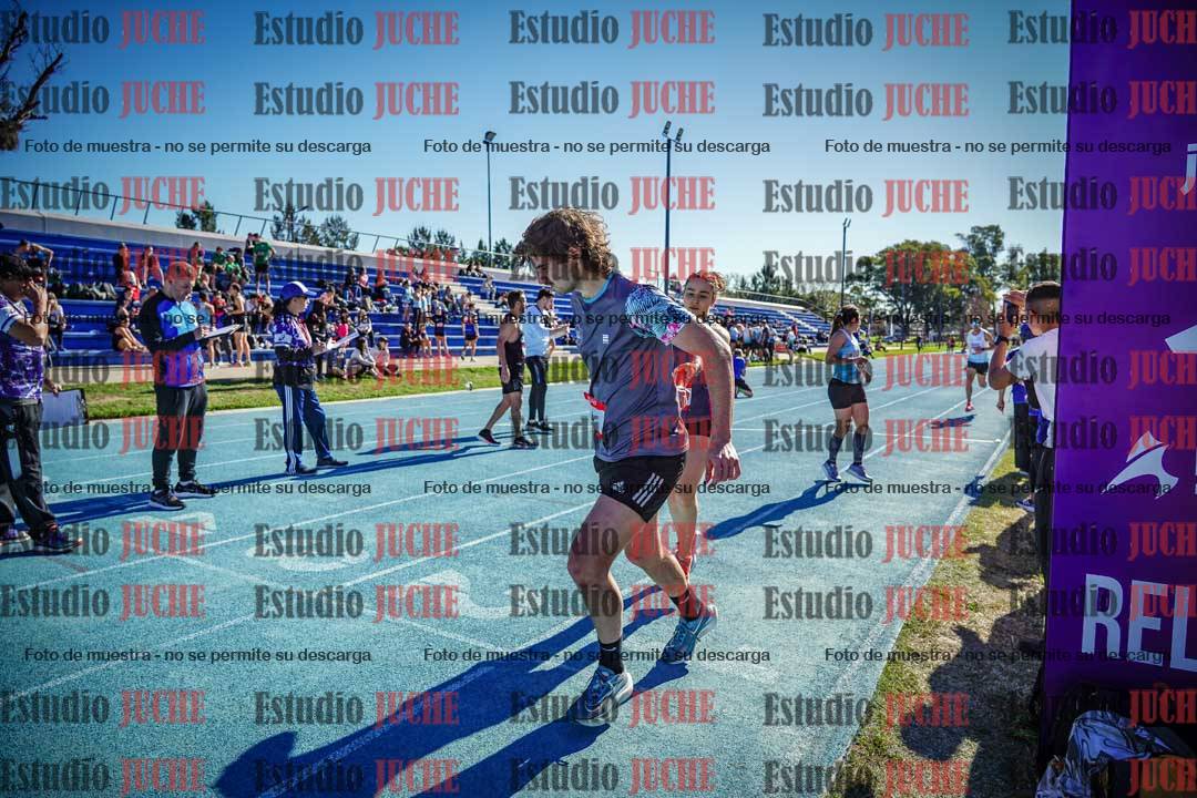Fotos durante los relevos