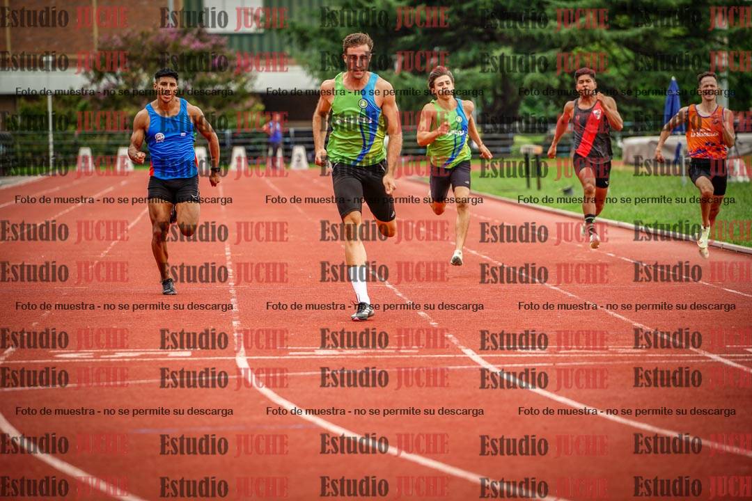 Fotos de los 200 m de varones