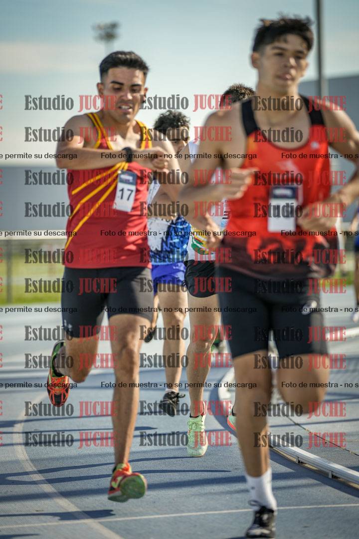 Fotos de los 1500 m llanos de varones