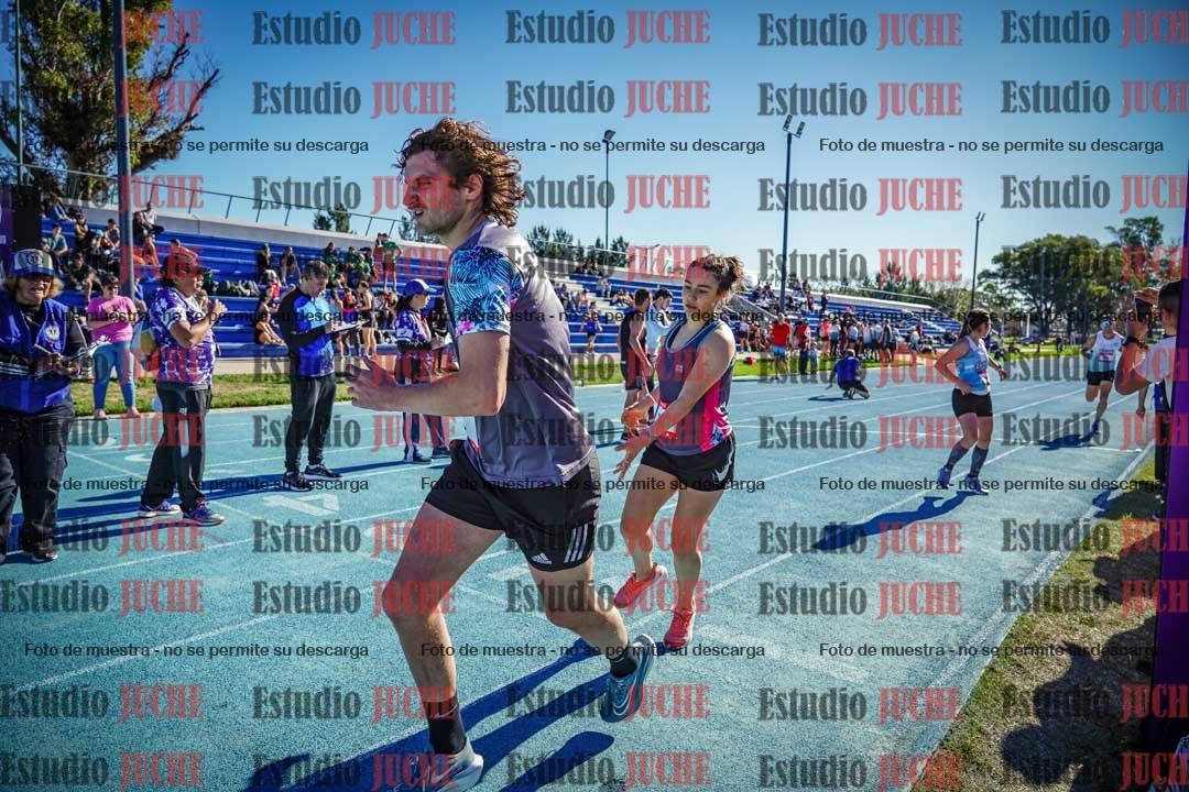 Fotos durante los relevos