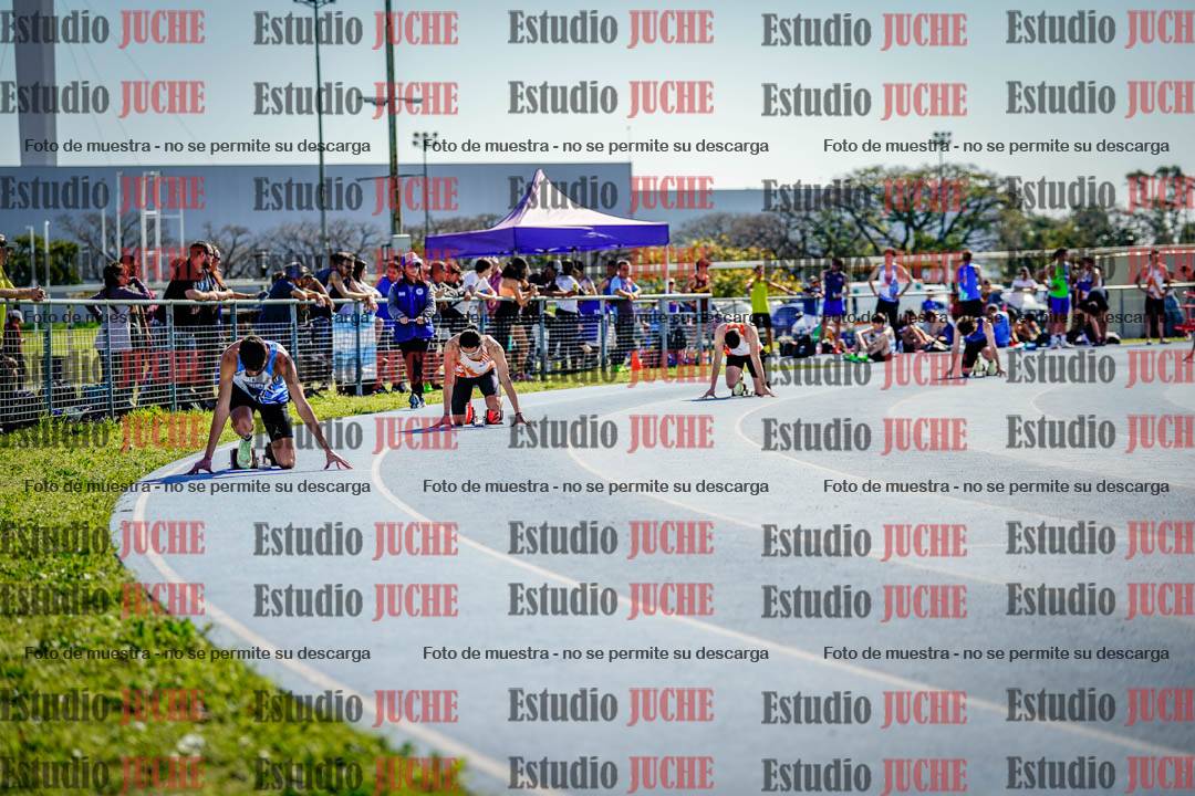 Fotos de los 400 m llanos de varones