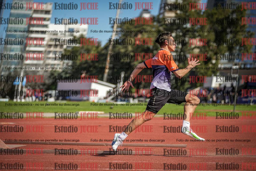 Fotos de los 200 m llanos de varones