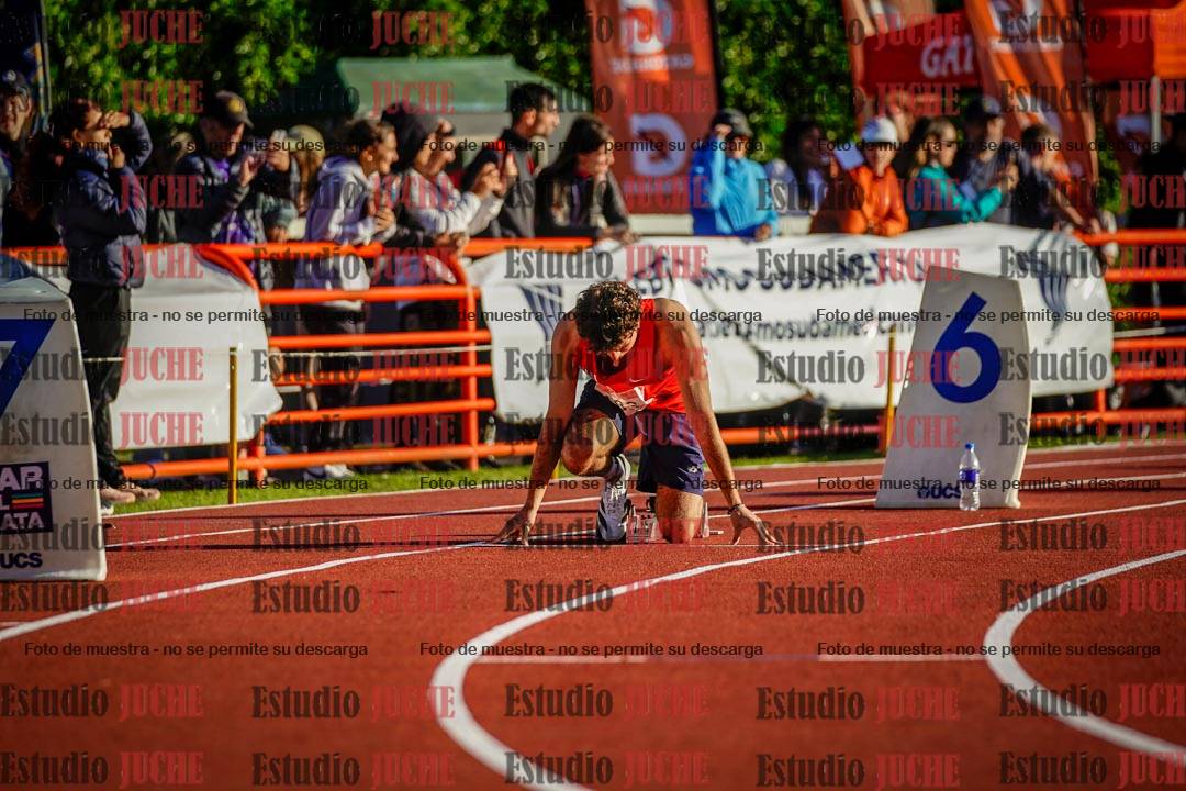 Fotos de los 400 m con vallas de varones - FINAL