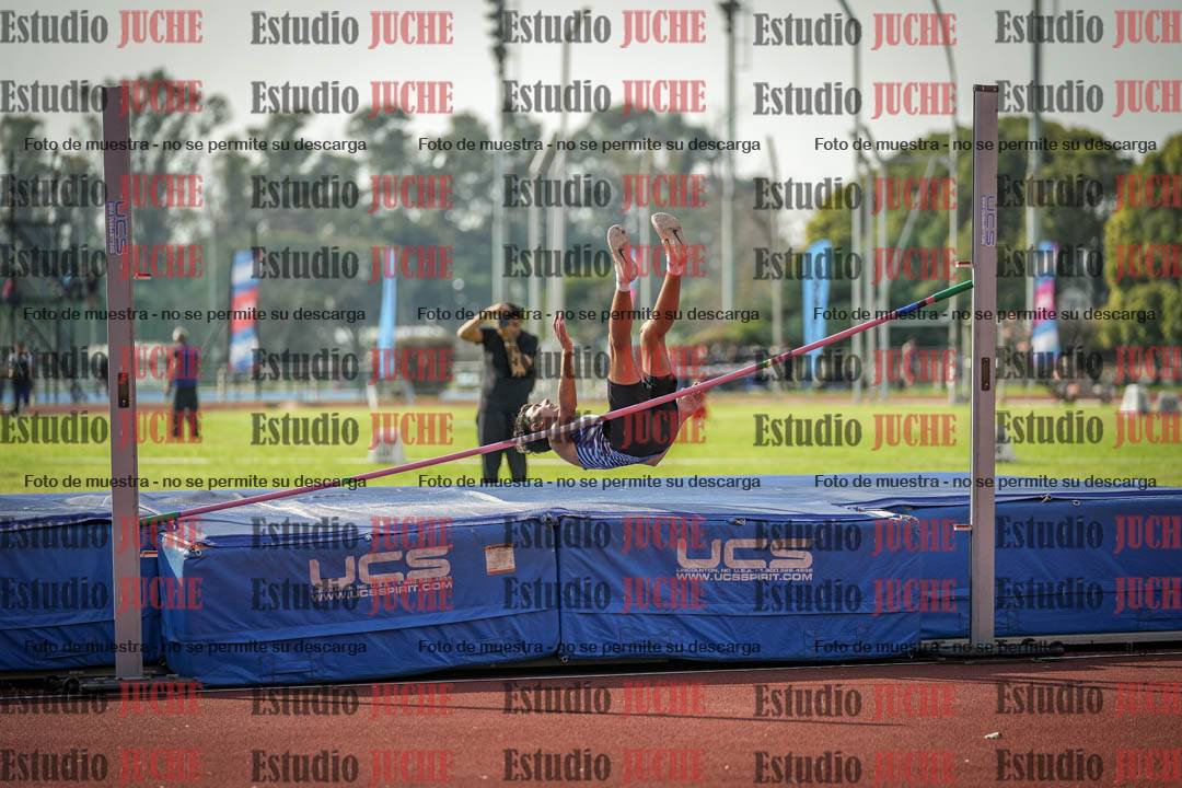 Fotos del salto en alto de varones