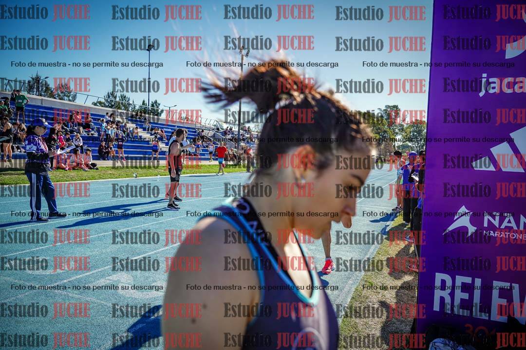 Fotos durante los relevos