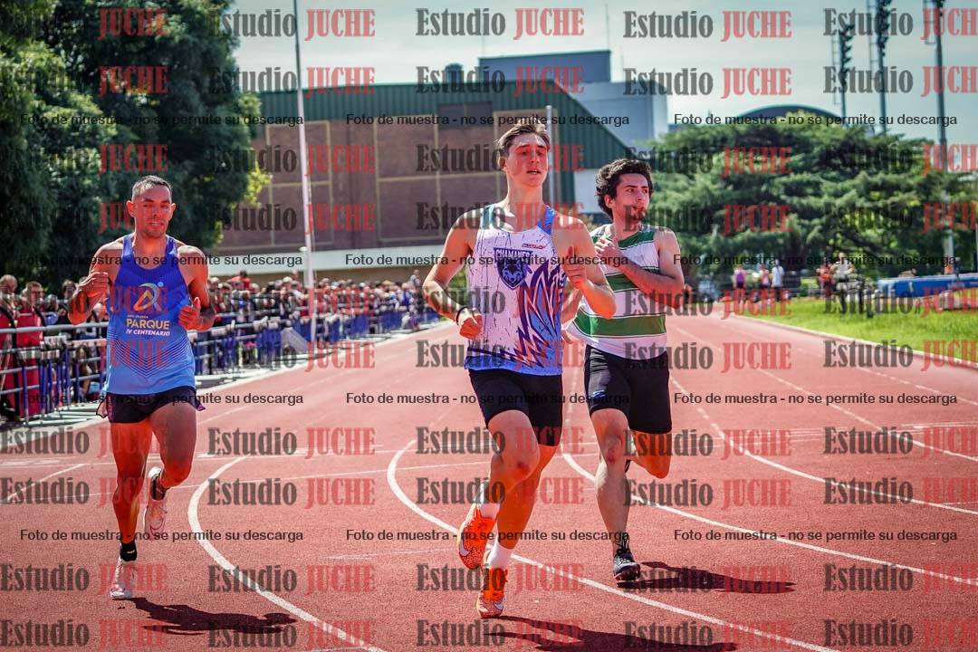 Fotos de los 100 m de varones