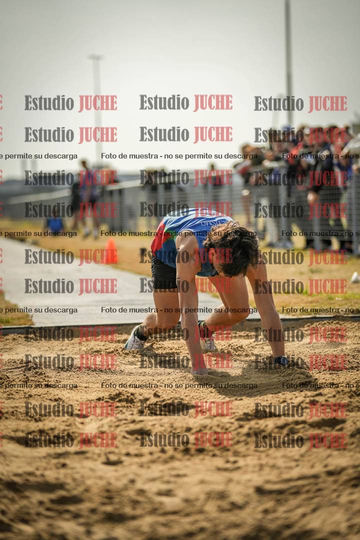 Fotos del salto triple de varones