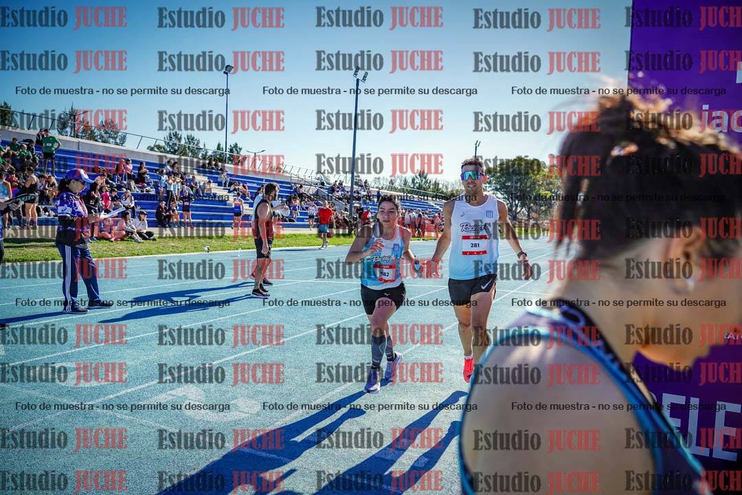 Fotos durante los relevos