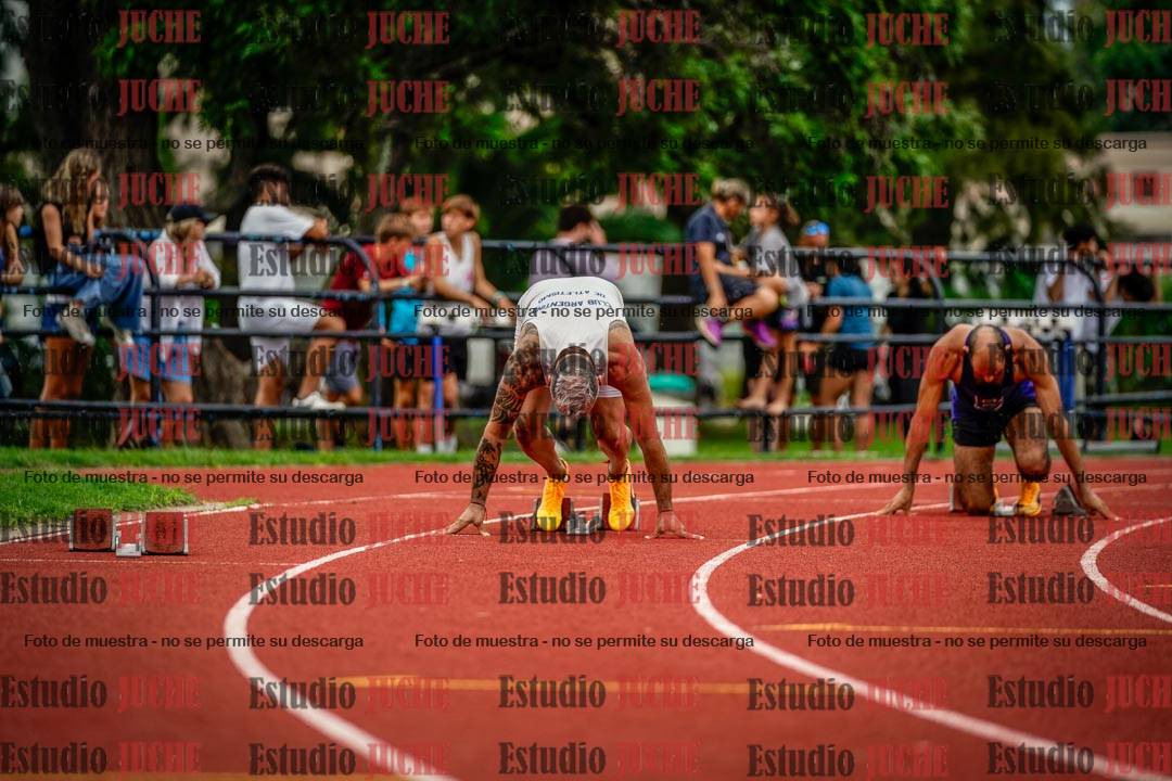 Fotos de los 200 m de varones