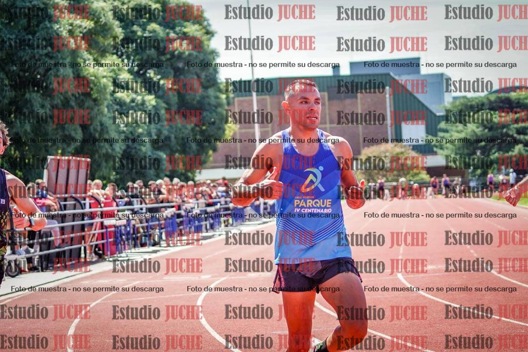 Fotos de los 100 m de varones