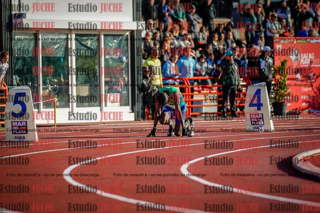 Fotos de los 400 m con vallas de varones - FINAL