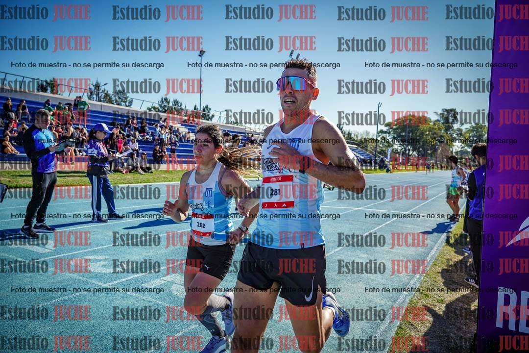 Fotos durante los relevos