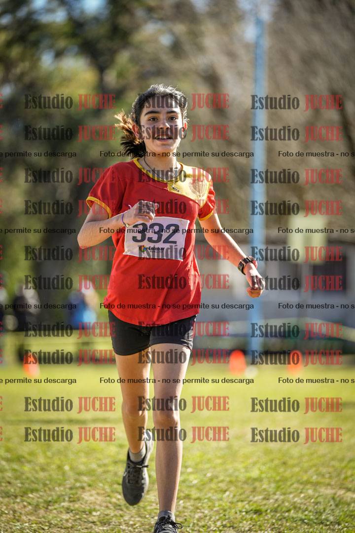 Fotos de la llegada del cross de 1500 m