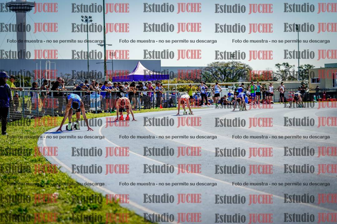 Fotos de los 400 m llanos de varones