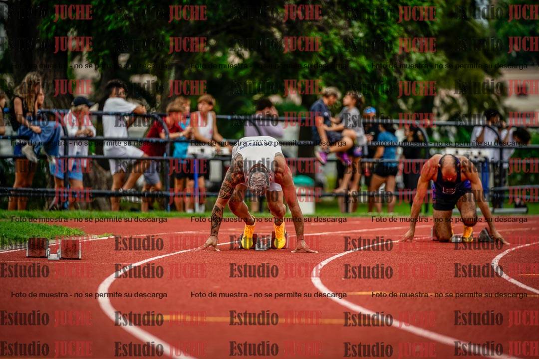 Fotos de los 200 m de varones