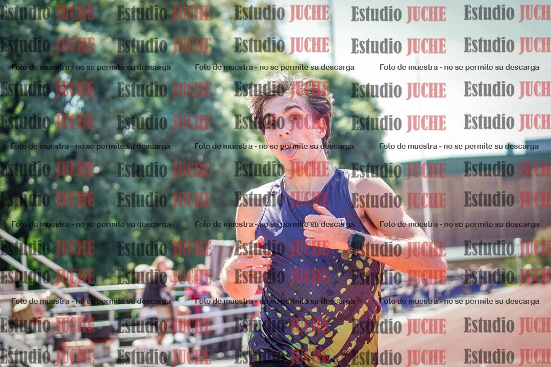 Fotos de los 100 m de varones