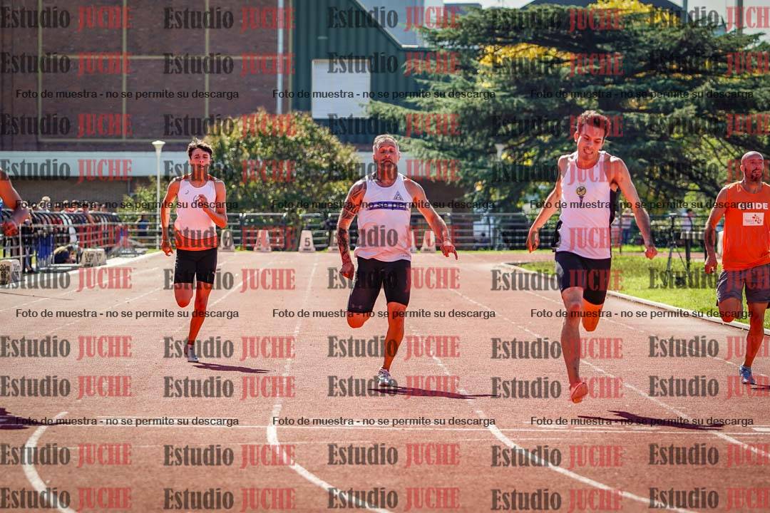 Fotos de los 200 m llanos de varones