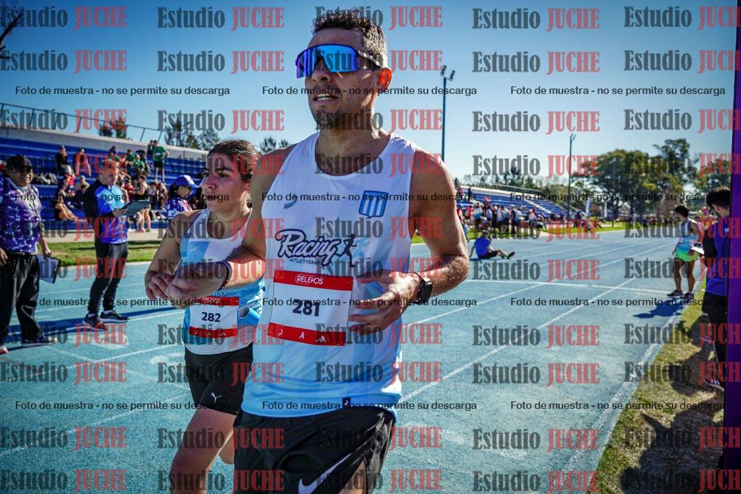 Fotos durante los relevos