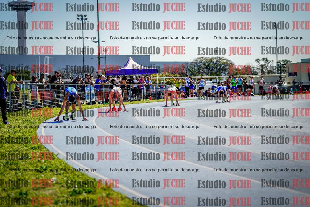 Fotos de los 400 m llanos de varones