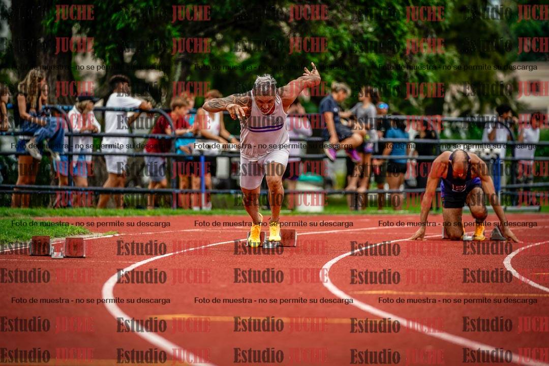 Fotos de los 200 m de varones
