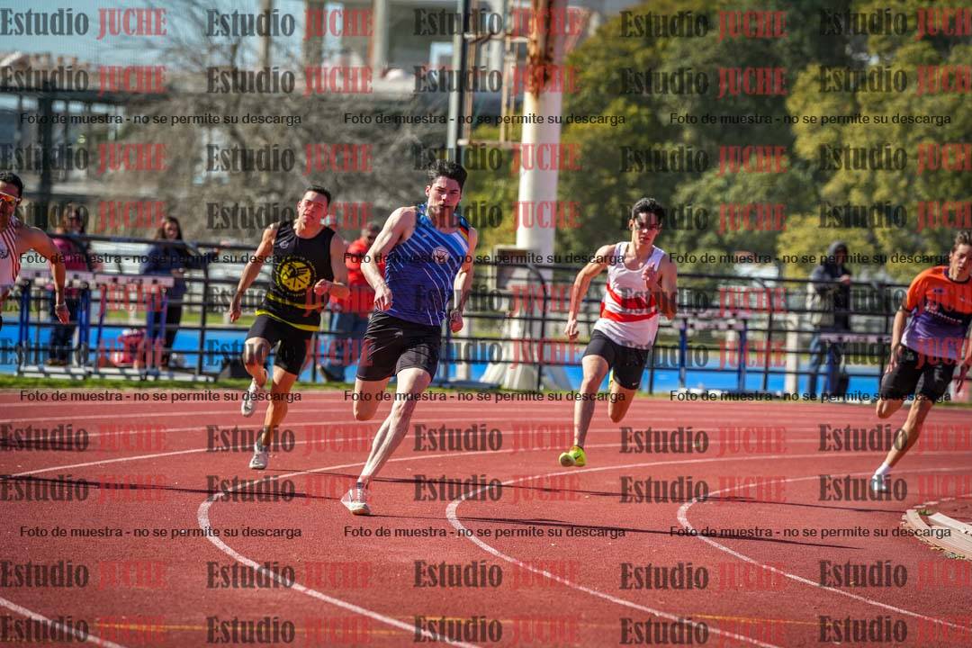 Fotos de los 200 m llanos de varones