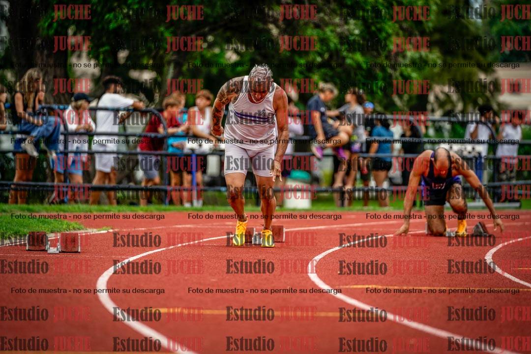 Fotos de los 200 m de varones