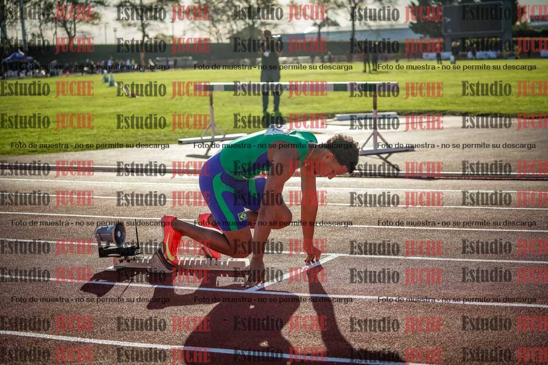 Fotos de los 400 m con vallas de varones - FINAL