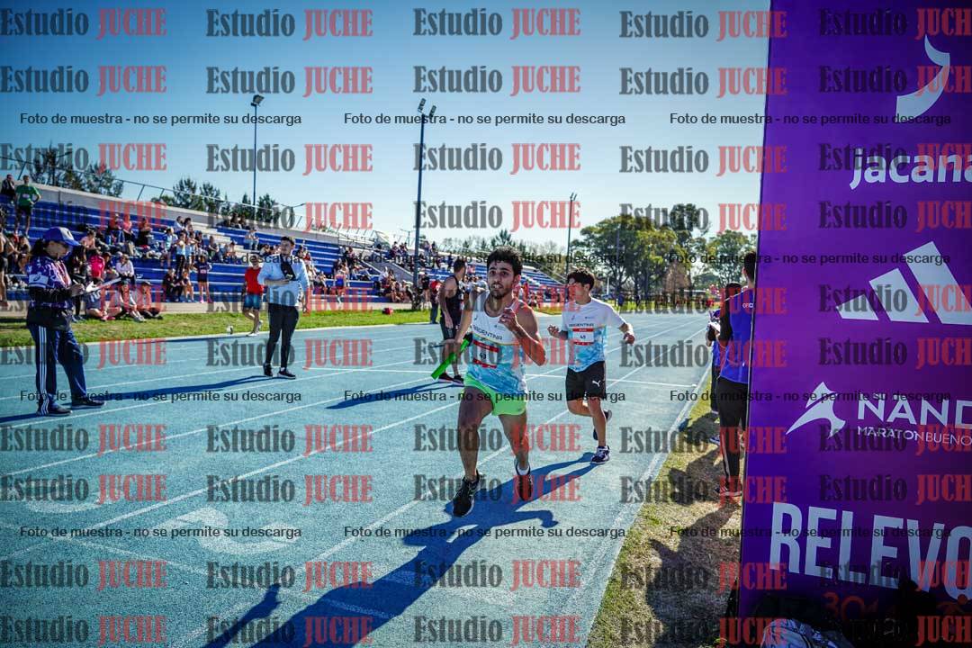Fotos durante los relevos