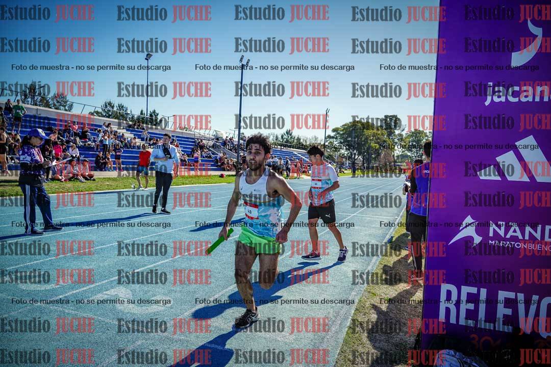 Fotos durante los relevos