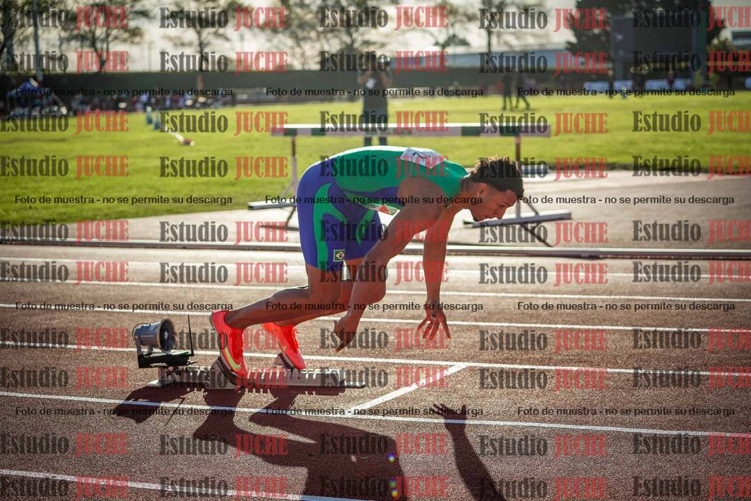 Fotos de los 400 m con vallas de varones - FINAL