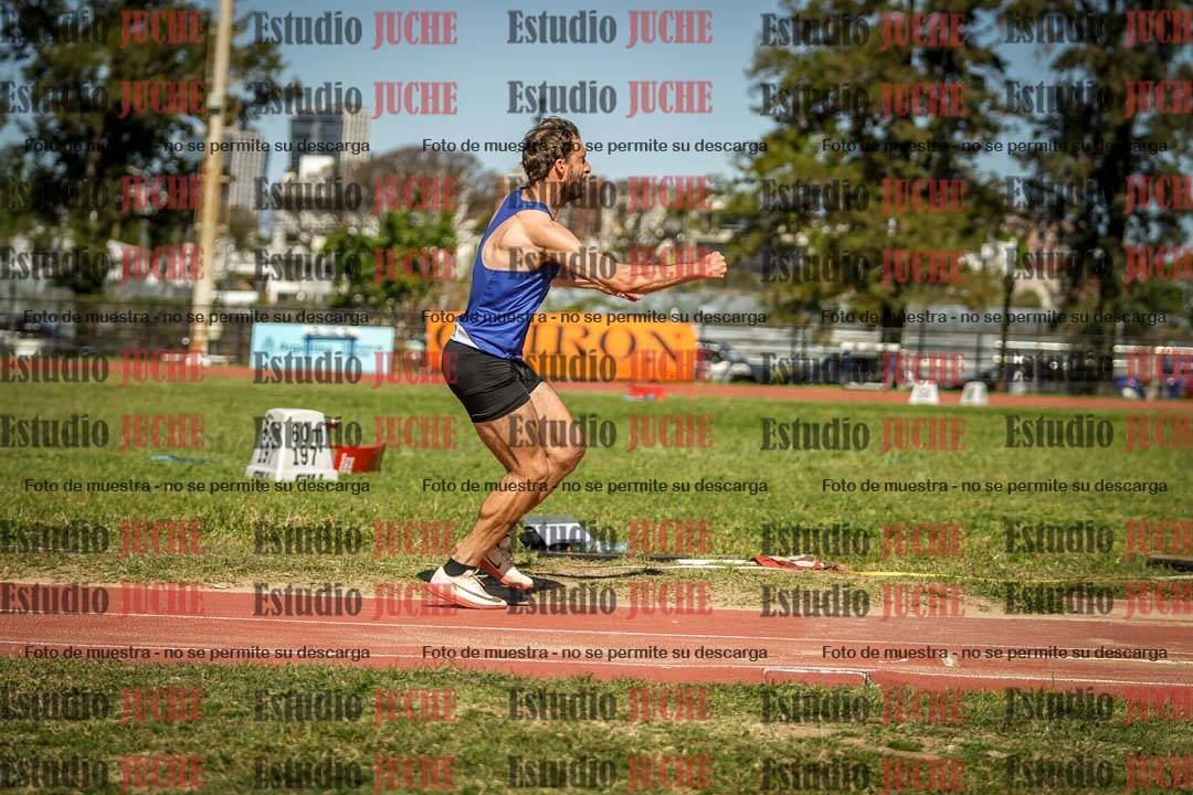 Fotos del salto triple de varones