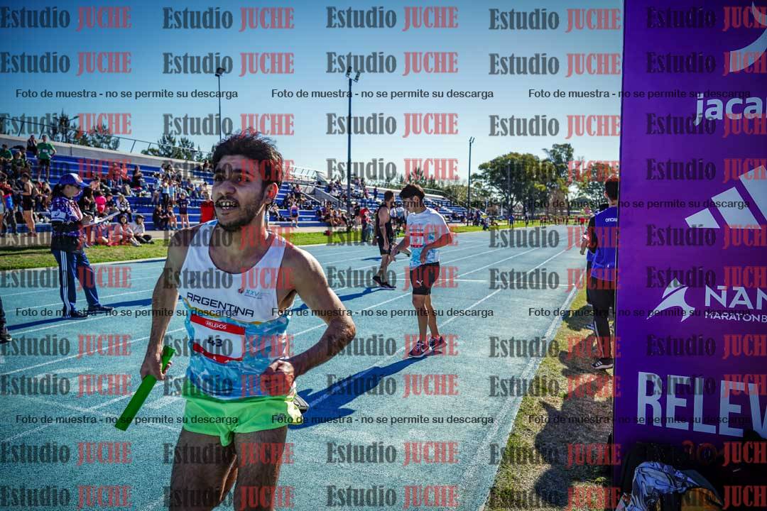 Fotos durante los relevos