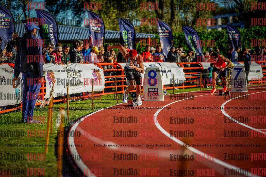 Fotos de los 400 m con vallas de varones - FINAL
